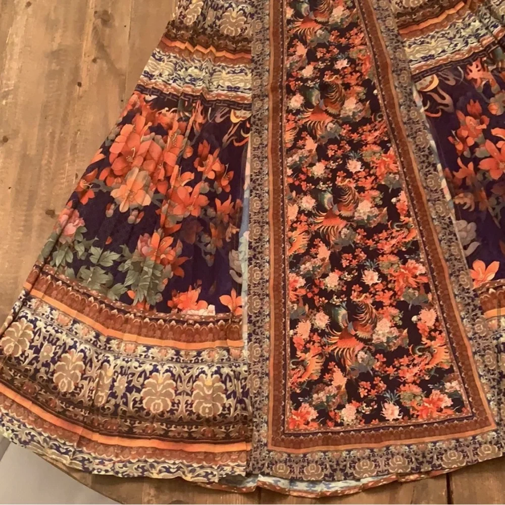 RARE Camilla Phoenix Rise Pleated Women's Skirt Small - Picture 9 of 14